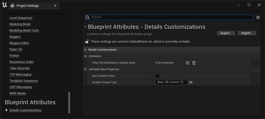 T_Project_Settings